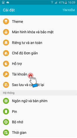 tài khoản